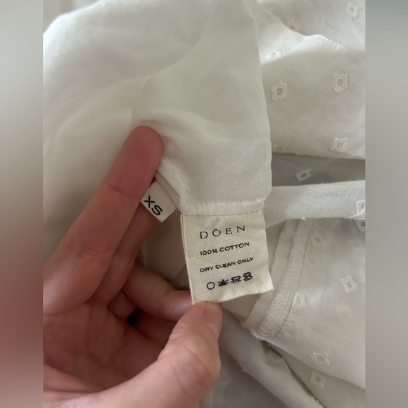 SOLD Doen Sol dress in salt - Picture 4 of 12